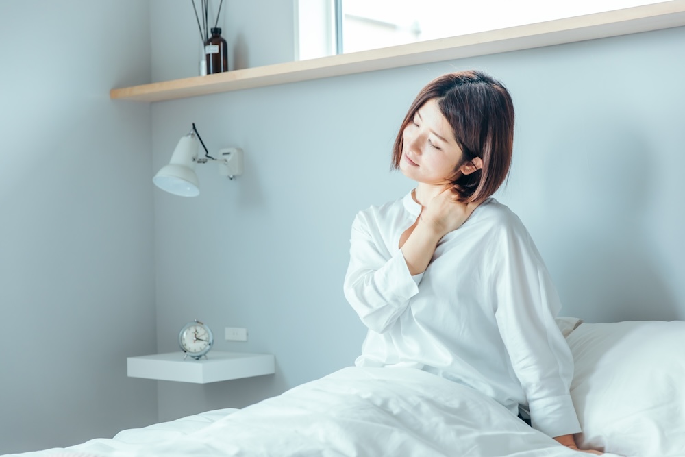 自律神経失調症のためうまく眠れない女性